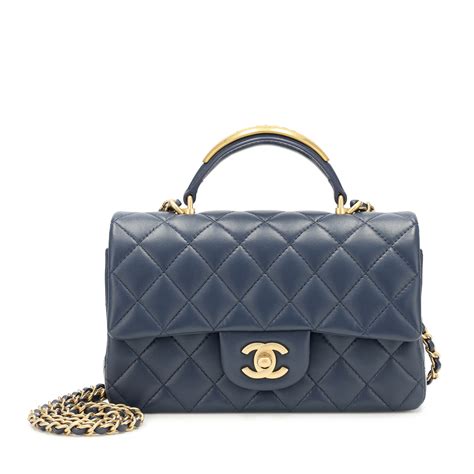 chanel mini flap bag handle|chanel mini flap sotheby's.